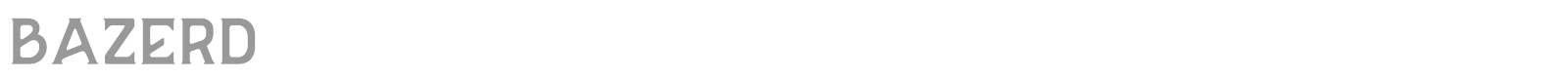 Bazerd font preview