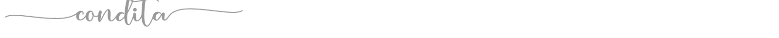 Condita font preview
