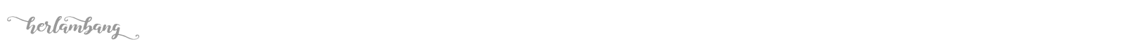 Herlambang font preview