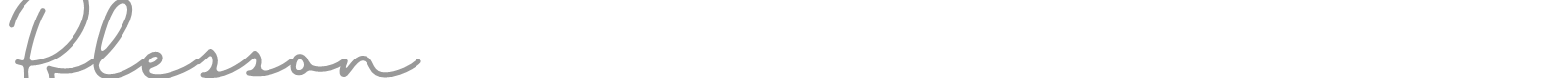 Blesson font preview