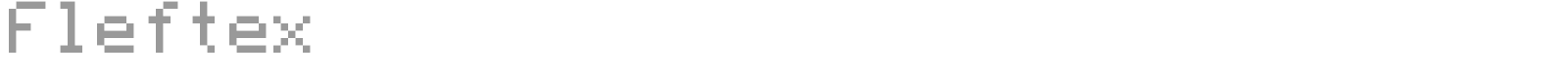 Fleftex Mono font preview