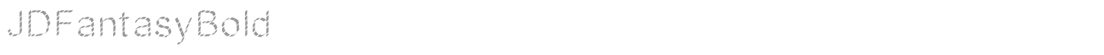 JD Fantasy font preview