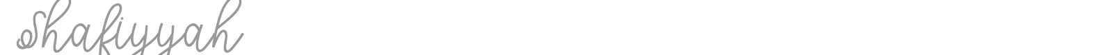 Shafiyyah font preview