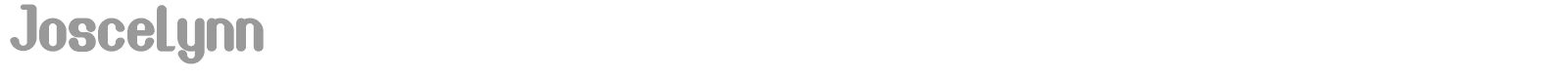 Joscelynn font preview