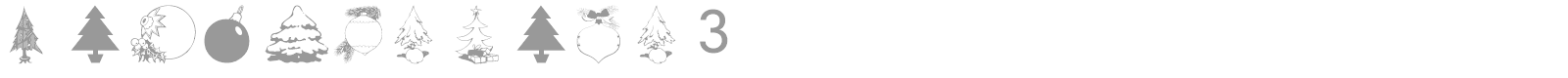 WM Christmas font preview