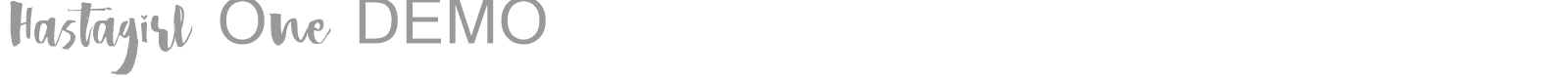 Hastagirl font preview