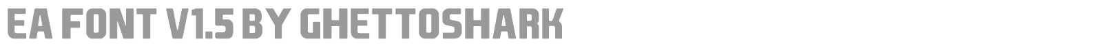EA Font font preview