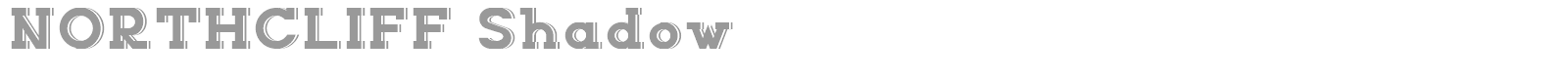 Northcliff font preview
