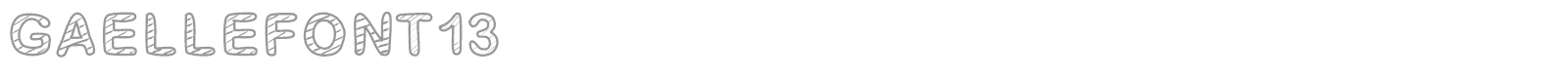 Gaelle font preview