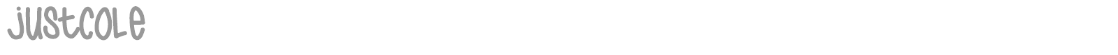 Just Cole font preview