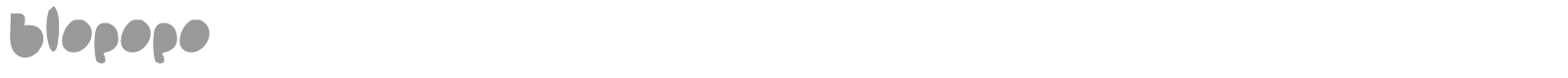 Blopopo font preview