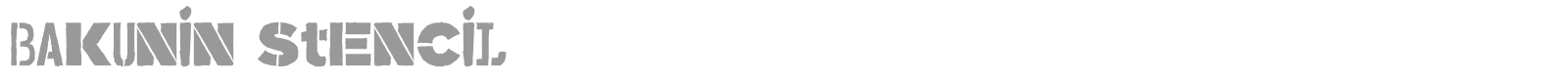 Bakunin font preview