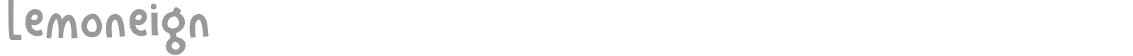 Lemoneign font preview