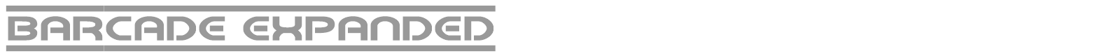 Barcade font preview