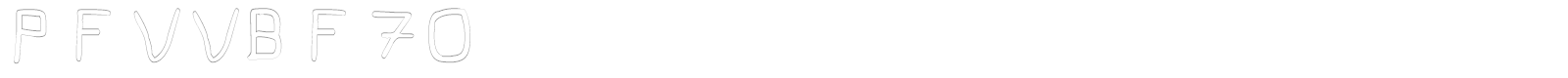 PFveryverybadfont font preview