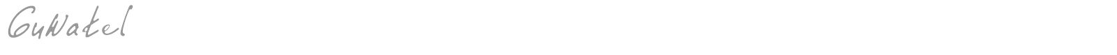 Guwatel font preview