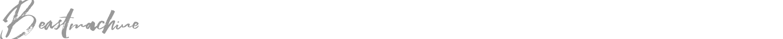 Beastmachine font preview
