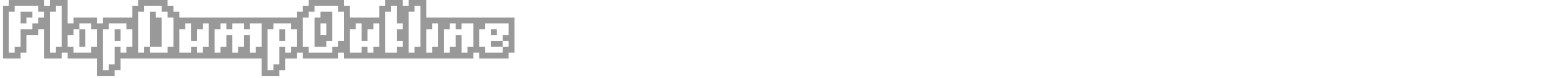 Plop Dump font preview