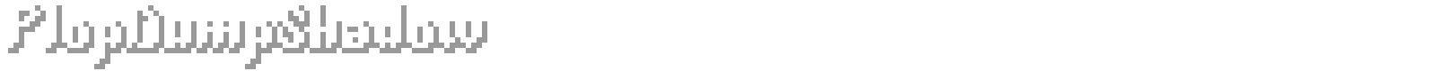 Plop Dump font preview