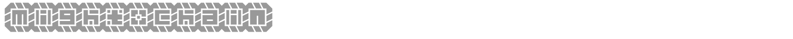 Might Chain font preview