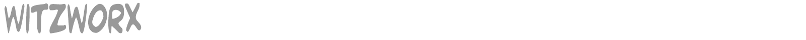 Witzworx font preview