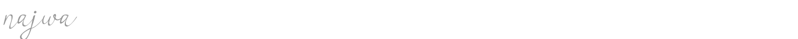 Najwa font preview