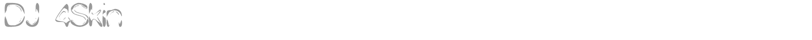 DJ 4Skin font preview