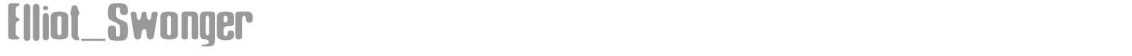 Elliot_Swonger font preview