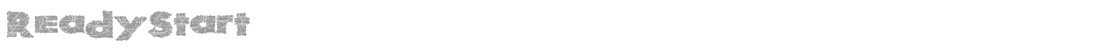 ReadyStart font preview