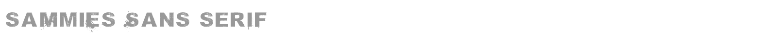saMmiEs Sans serIf MixeD Up font preview