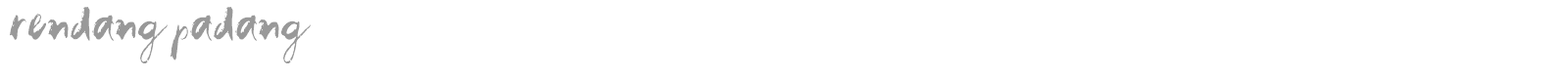 Rendang Padang font preview