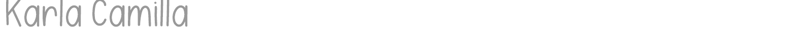 Karla Camilla font preview