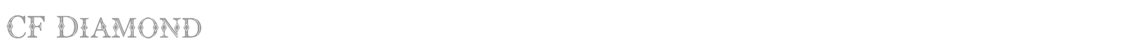 CF Diamond font preview