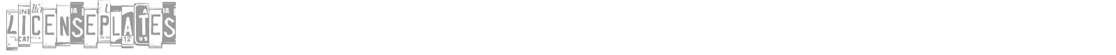 LicensePlates font preview
