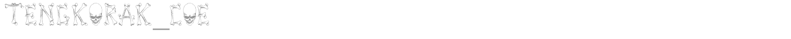 Tengkorak_COE font preview