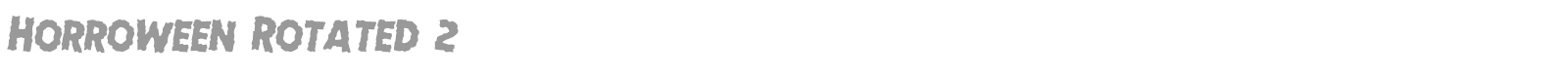 Horroween Staggered Rotalic font preview