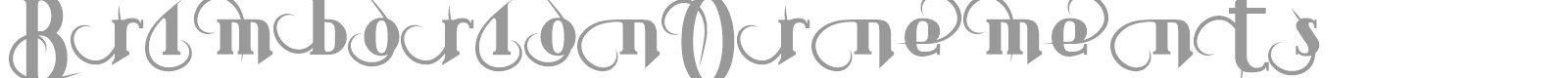 Brimborion font preview