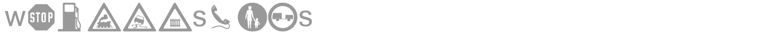 WM Roadsigns font preview