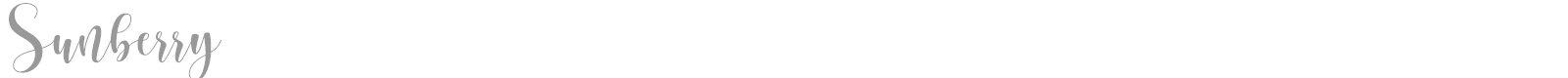 Sunberry font preview