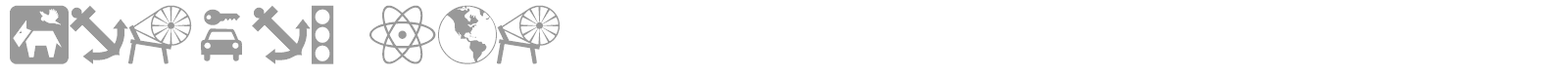 WM Symbols font preview