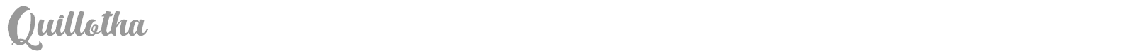 Quillotha font preview