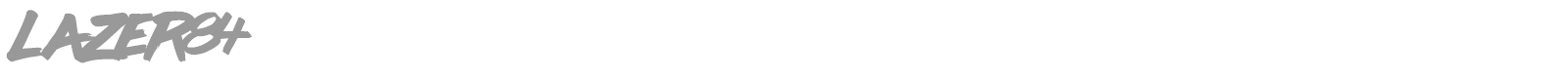 Lazer 84 font preview