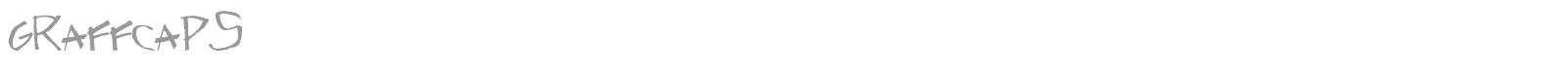 Graff Caps font preview