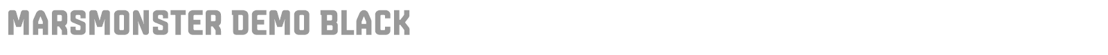 Marsmonster font preview