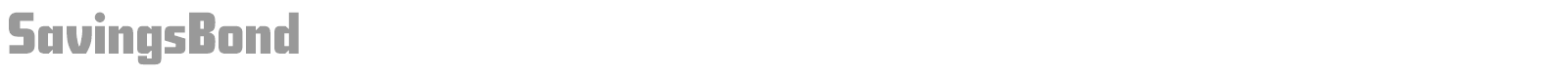 SavingsBond font preview