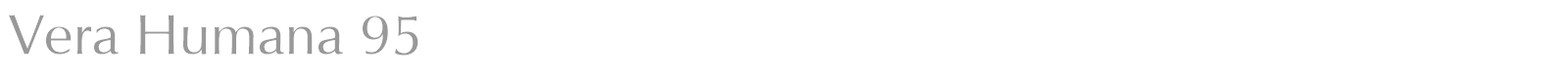 Vera Humana 95 font preview
