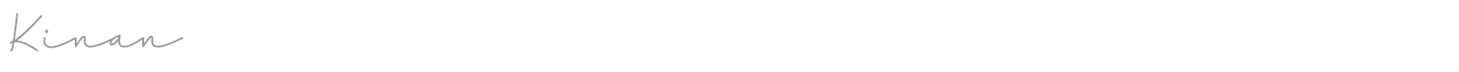 Kinan font preview