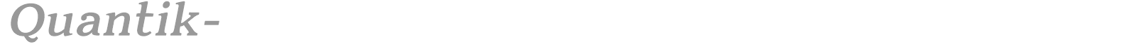 Quantik font preview