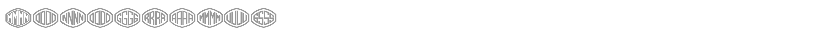 Monogramus font preview