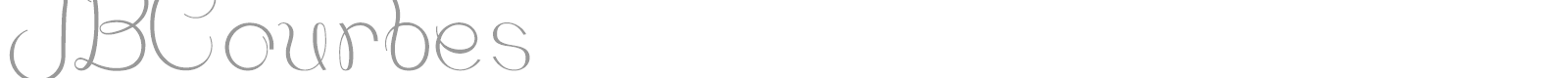 JB Courbes font preview